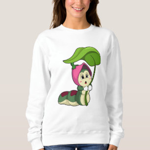 Sweatshirt Caterpillar avec feuille