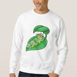 Sweatshirt Caterpillar avec feuille
