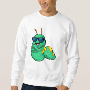 Sweatshirt Caterpillar avec lunettes de soleil