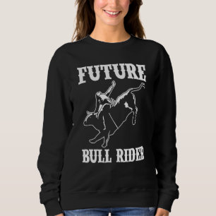 Sweatshirt Cavalier de Taureau en Formation Futur Cavalier de