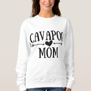 Sweatshirt Cavapoo Mom Funny Cavapoos Cadeaux pour femmes chi