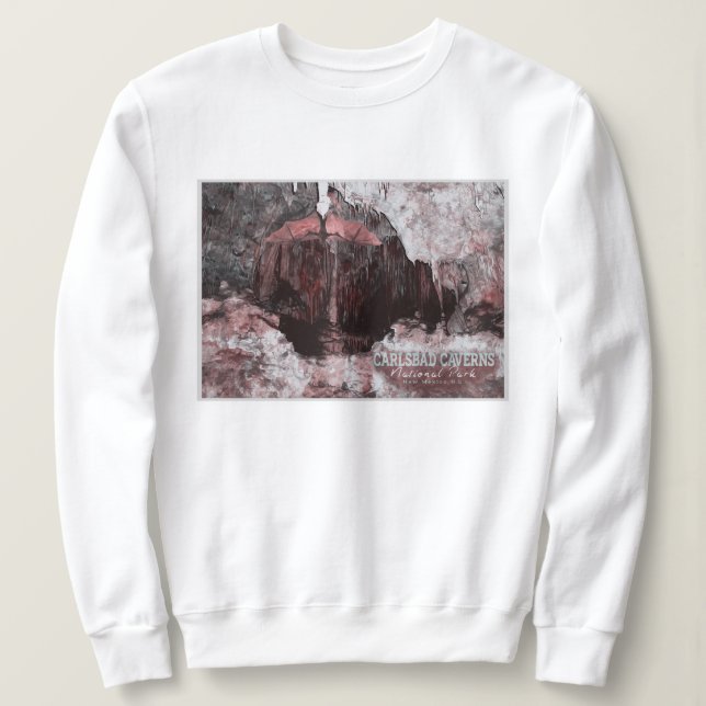 SWEATSHIRT CAVERTURES CARLSBAD - NOUVELLE COULEUR D'EAU MEXIQ (Design devant)
