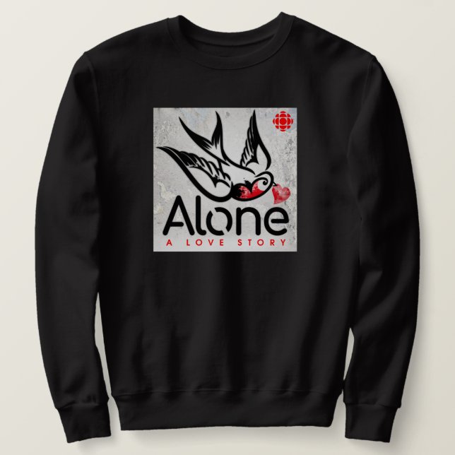 Sweatshirt CBC Alone : Une histoire d'amour (Design devant)