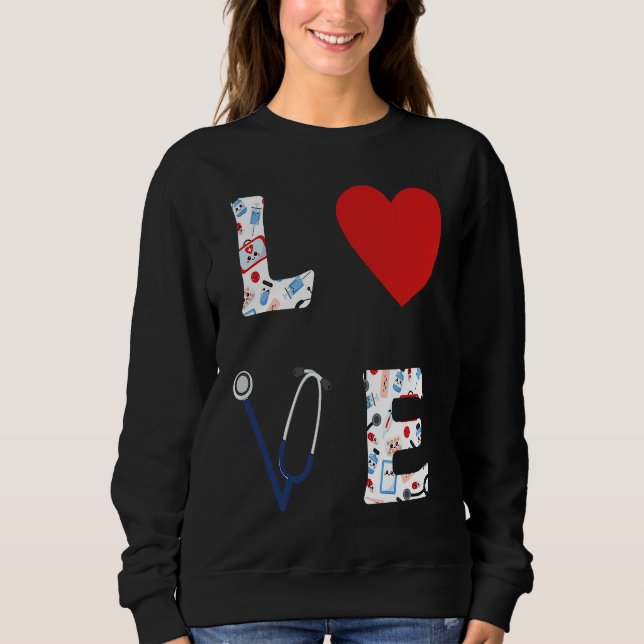 Sweatshirt CCHT Life For Nurses and Dialysis Tech Graduate or (Devant)