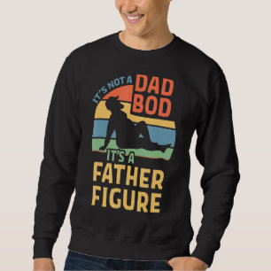 Sweatshirt Ce n'est pas un papa Bod C'est un père Figure Mens