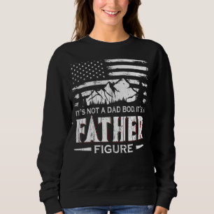 Sweatshirt Ce n'est pas un papa Bod C'est un père Figure Papa