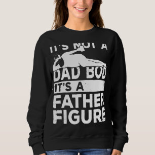Sweatshirt Ce n'est pas un papa Bod C'est un père Figure Retr