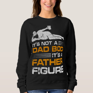 Sweatshirt Ce n'est pas un papa Bod C'est un père Figure Retr