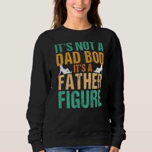 Sweatshirt Ce n'est pas un papa Bod C'est un père Figure Retr