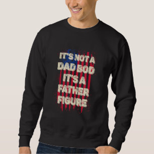 Sweatshirt Ce n'est pas un papa Bod C'est un père Figure Vint