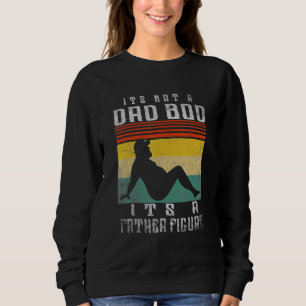 Sweatshirt Ce n'est pas un papa Bod C'est un père Figure Vint