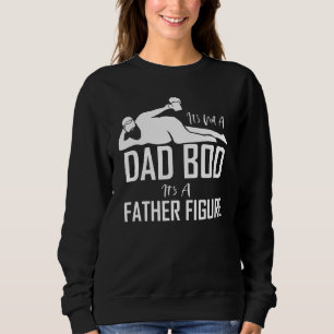 Sweatshirt Ce n'est pas un papa garçon C'est un père figure