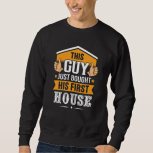 Sweatshirt Ce Type Vient D'Acheter Le Chauffage De Sa Premièr
