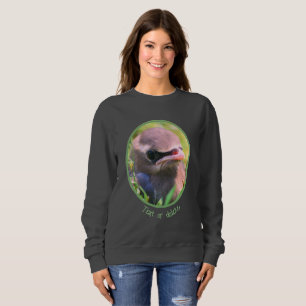 Sweatshirt Cèdre cire oiseau naissant Personnalisé