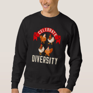 Sweatshirt Célébrer la diversité Dents de poulet