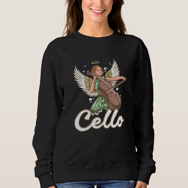 Sweatshirt Cello Angel Cello (Devant)