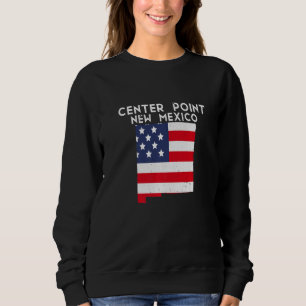 Sweatshirt Center Point USA État Amérique Voyage Nouveau Mexi