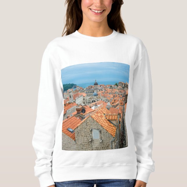 Sweatshirt Centre-ville de Dubrovnik (Devant)
