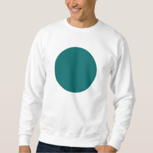 Sweatshirt Cercle simple - Vert mousse