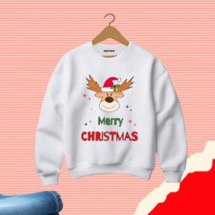 Sweatshirt Cerf de Noël
