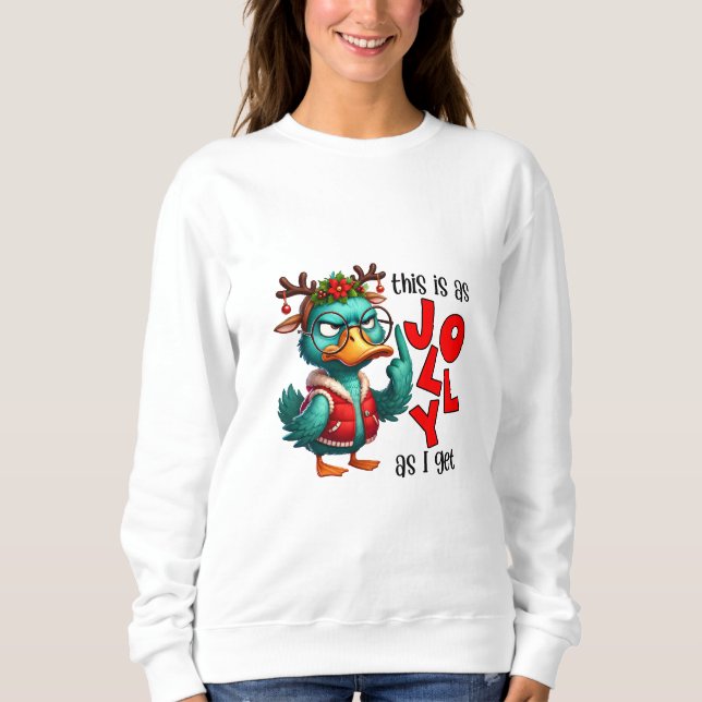 Sweatshirt C'Est Aussi Jolly Que J'Ai (Devant)