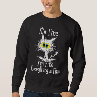 Sweatshirt C'est bon Je vais bien Tout va bien Drôle Mignonne