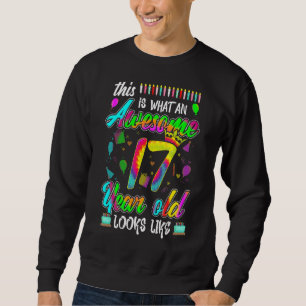 Sweatshirt C'Est Ce Qu'Un Magnifique 17ème Anniversaire 17 An