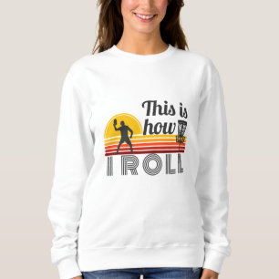 Sweatshirt C'est comme ça que j'appelle le golf de Disque Re