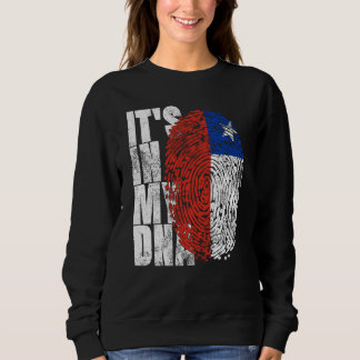 Sweatshirt C'est dans mon ADN Chilien Hispanic Don Cool Chile