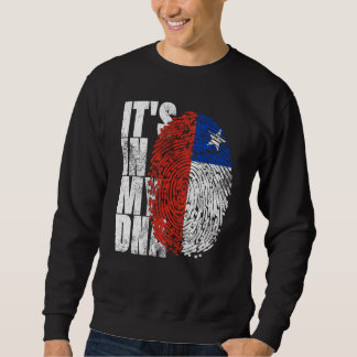 Sweatshirt C'est dans mon ADN Chilien Hispanic Don Cool Chile