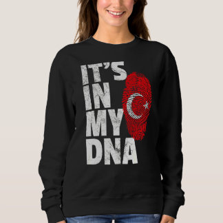 Sweatshirt C'est dans mon Adna Turquie Drapeau turc souvenir
