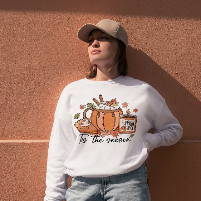 Sweatshirt C'Est La Mug De La Saison, Le Cadeau De La Saison  (Créateur téléchargé)