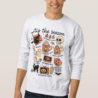 Sweatshirt 'C'est la saison | Carte graphique Halloween