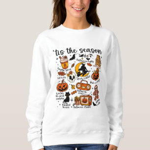 Sweatshirt C'est la saison des doodles Halloween - Mignon et 
