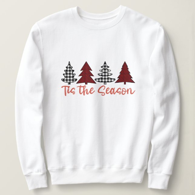 Sweatshirt c'est la saison noël (Design devant)