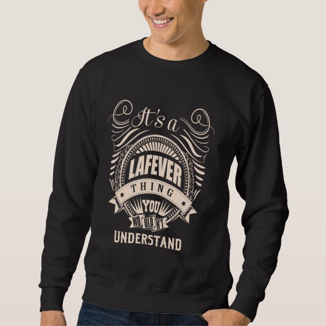 Sweatshirt C'est LAFEVER chose Cadeaux (Devant)