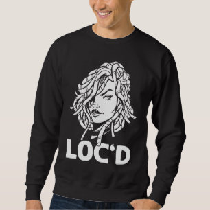 Sweatshirt C'est le Locs For Me Afro Hair Black American Afr