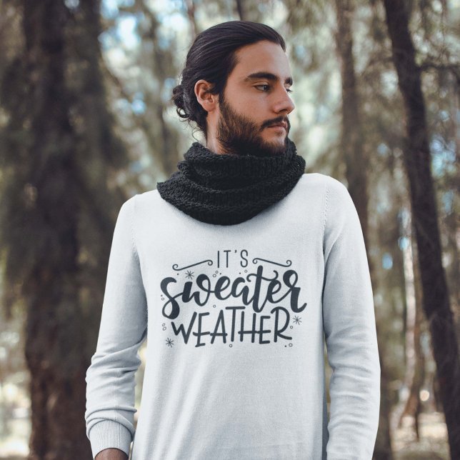 Sweatshirt C'est le temps plus doux (Créateur téléchargé)