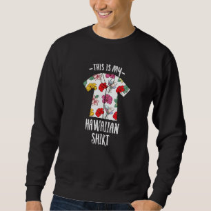 Sweatshirt C'Est Mon Bum De Plage Hawaiian Beach Été 37