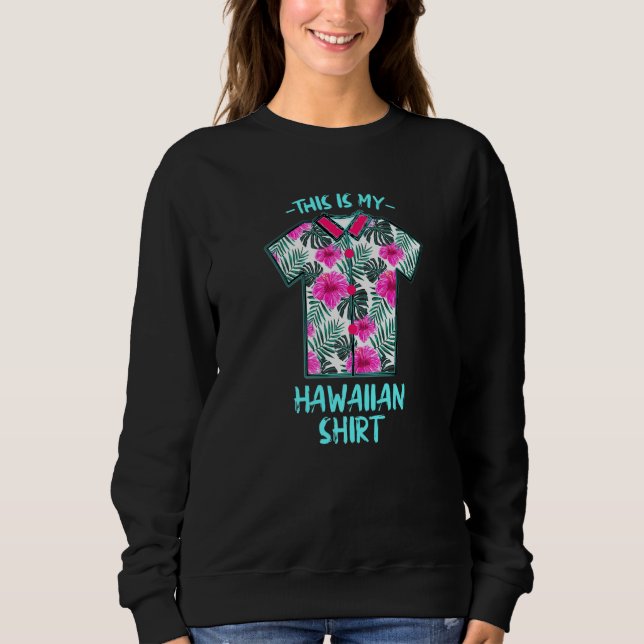 Sweatshirt C'Est Mon Bum Hawaiian Beach Beach Été 46 (Devant)