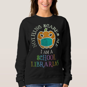 Sweatshirt C'Est Mon Costume De Bibliothécaire De L'École Éff