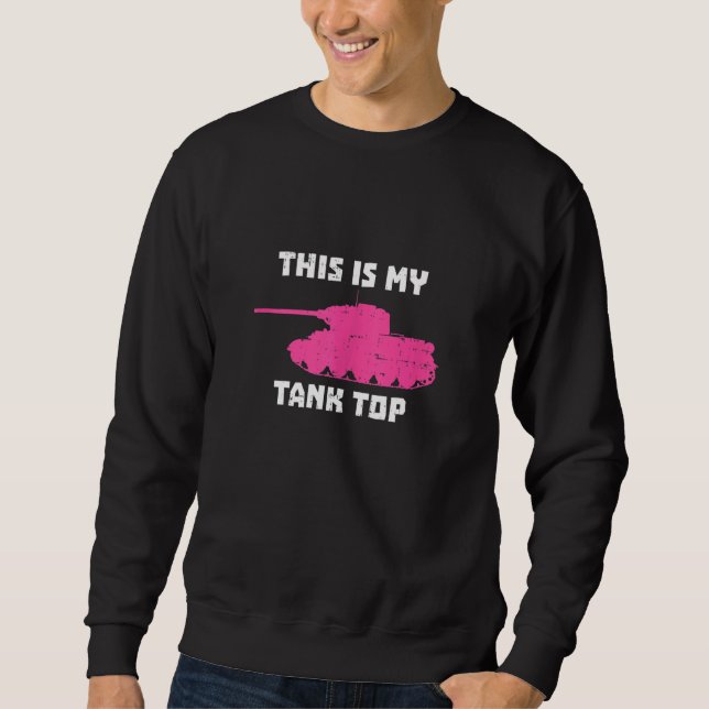 Sweatshirt C'Est Mon Débardeur Fitness Femme Warrior Bootcam (Devant)