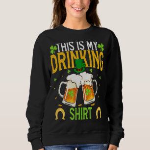 Sweatshirt C'Est Mon Joyeux Saint Patrick En Marc