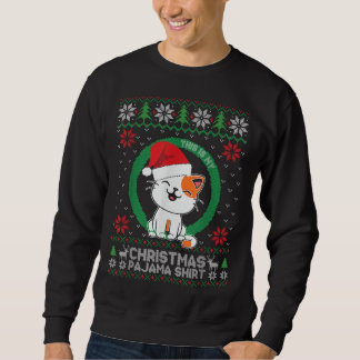 Sweatshirt C'est mon pyjama de Noël Chemise Drôle Amoureux de