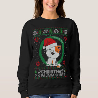 Sweatshirt C'est mon pyjama de Noël Chemise Drôle Amoureux de