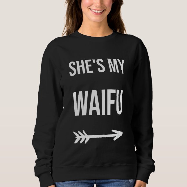 Sweatshirt C'est My Waifu (Devant)
