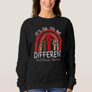 Sweatshirt C'est Ok Pour Être Différent Sensibilisation aux m