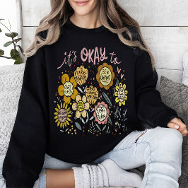 Sweatshirt C'est Okay To Boho Floral