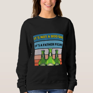 Sweatshirt C'Est Pas Un Papa, C'Est Un Père Figure Rétro F