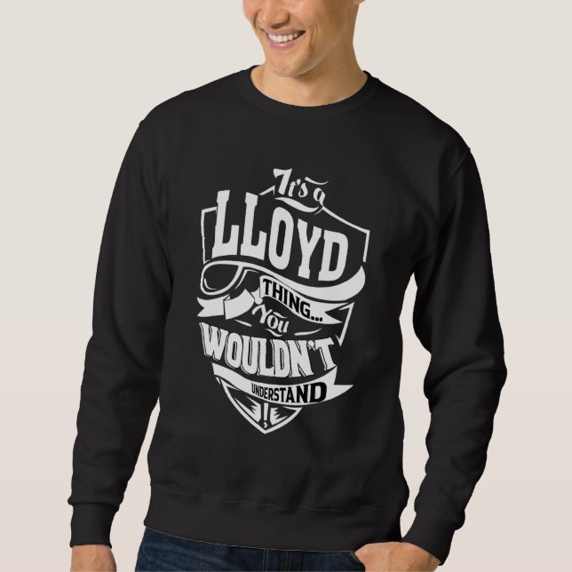 Sweatshirt C'est un Lloyd Thing (Devant)